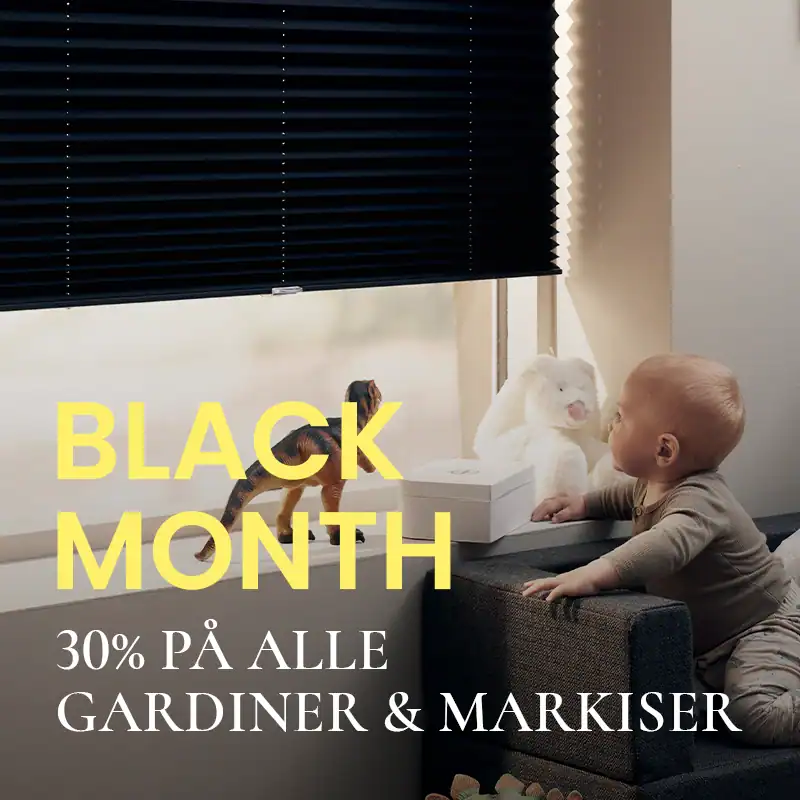 Spar 30% på gardiner til børneværelset