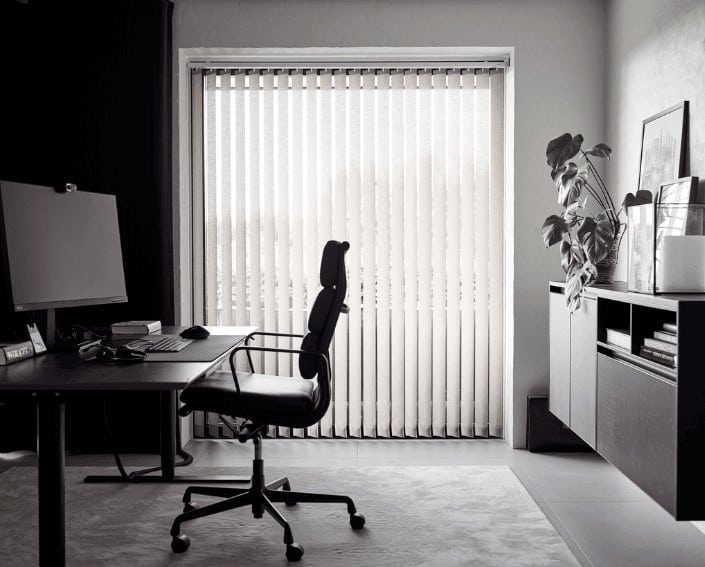 Lamelgardiner - perfekte gardiner til kontoret