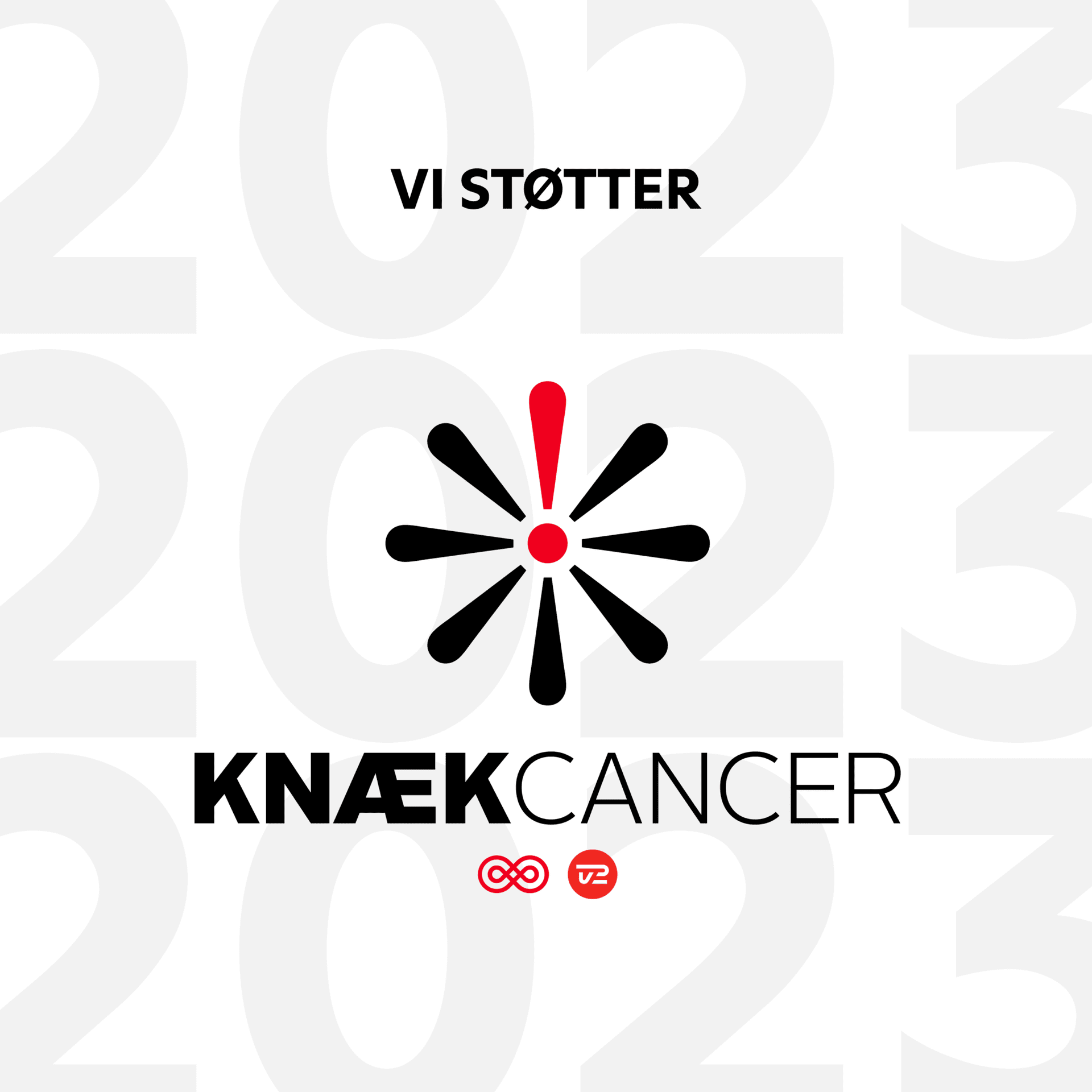 Vi støtter Knæk Cancer 2023