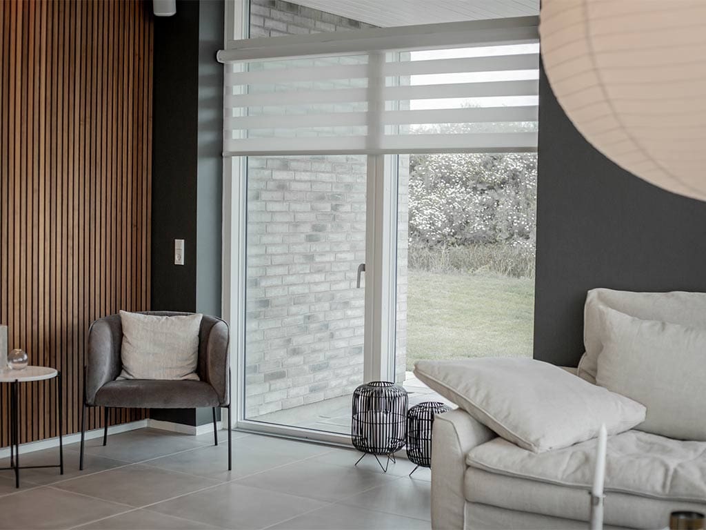 Duo gardin på badeværelse