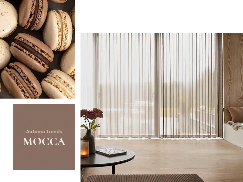 SEGA | Efterårets gardintrends hylder farver, der skaber balance mellem ro, varme og personlighed i hjemmet. Fra bløde, neutrale nuancer til modige, markante toner er årets palette nøje udvalgt til at fuldende moderne indretning. Hver farve er skabt til at give dit hjem karakter – uanset om du drømmer om tidløs minimalisme eller et stærkt statement.
Lad dig inspirere af disse 6 stemningsfulde retninger, som kan danne udgangspunkt for et personligt og sæsonaktuelt udtryk.