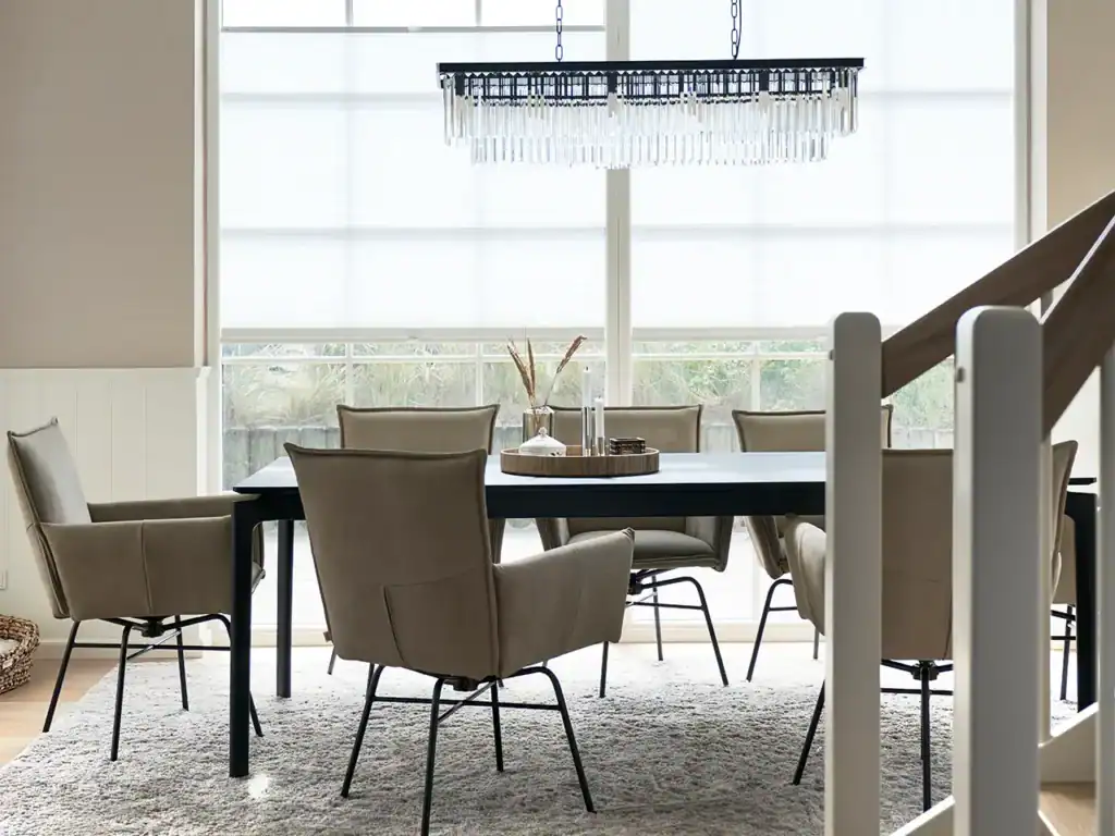 Skræddersyede dobbeltlags hvide plisségardiner