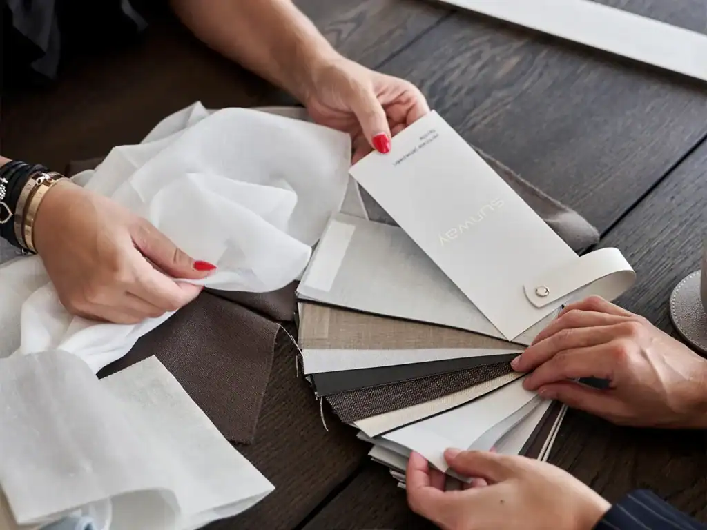 Personlig rådgivning af gardinekspert