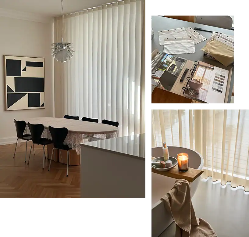 Nye gardinserier fra Kirsch