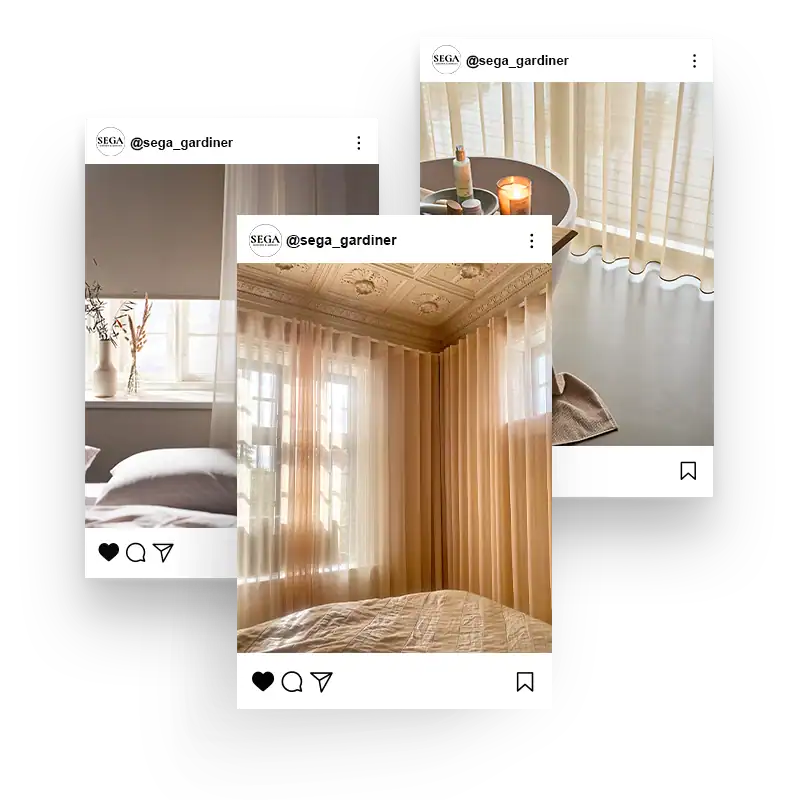 SEGA gardiner og markiser