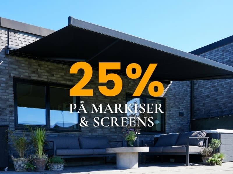 Køb en markise til din terrasse